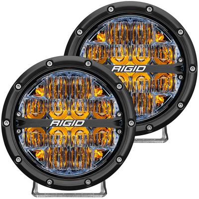 Rigid Industries 360-Series 6" Driving LED Lights (Amber) - 36206