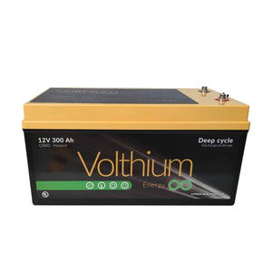 Batterie 12V Volthium 300ah Lithium (Autochauffante)
