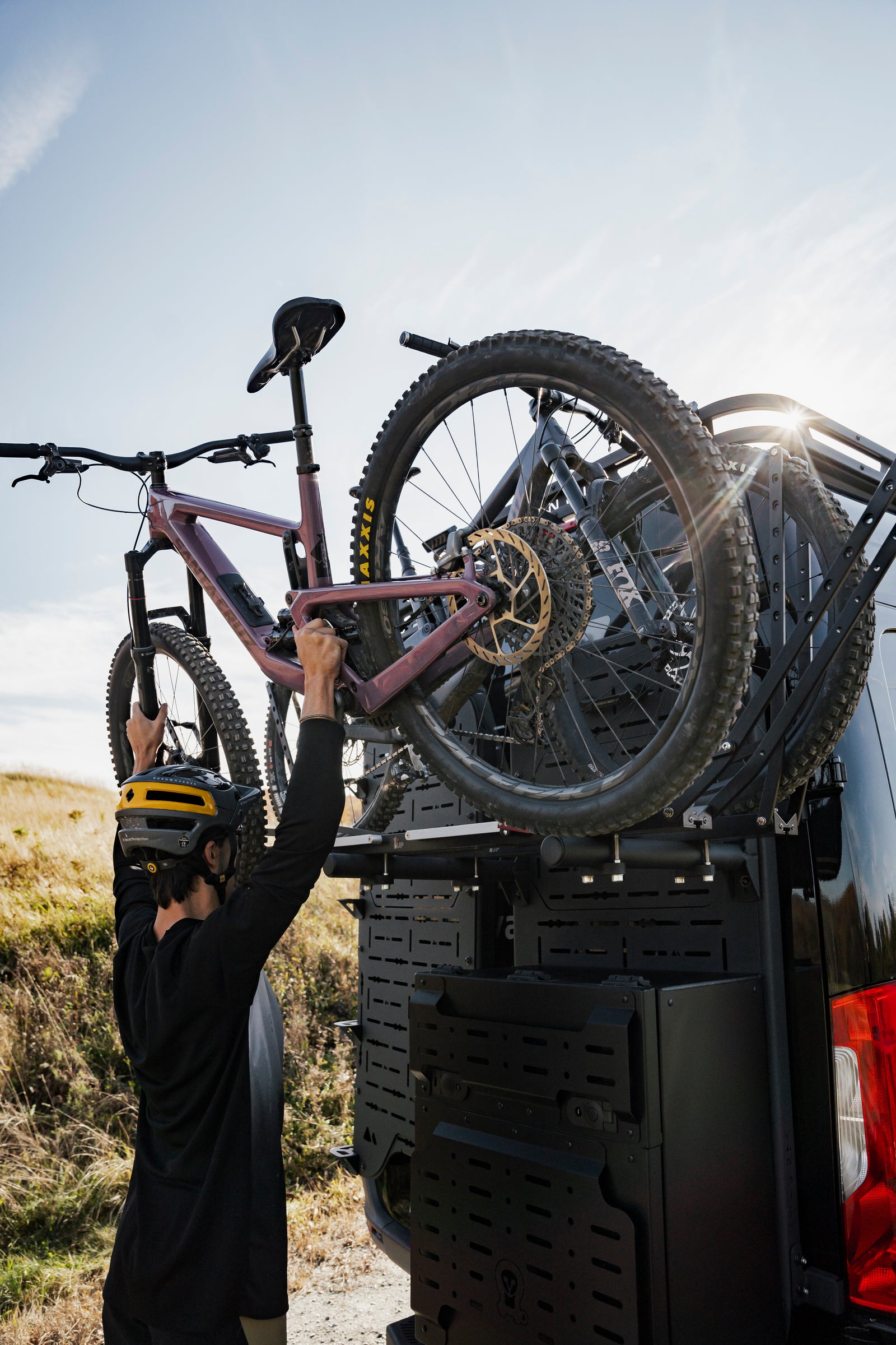 Tubes horizontaux pour support de porte arrière - VDICI