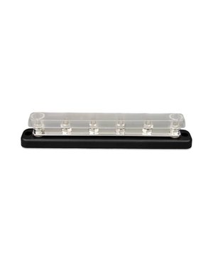 Busbar Victron 150A - 6 poles (1/4" terminals) with cover