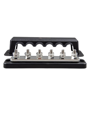 Busbar Victron 250A - 6 poles (5/16" terminals) with cover
