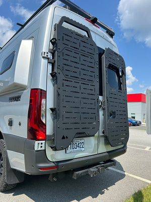 Lateral ladder extension for SPRINTER rear door support - VDICI