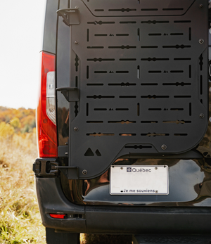 Lateral ladder extension for SPRINTER rear door support - VDICI