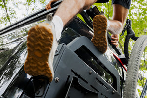 Lateral ladder extension for SPRINTER rear door support - VDICI