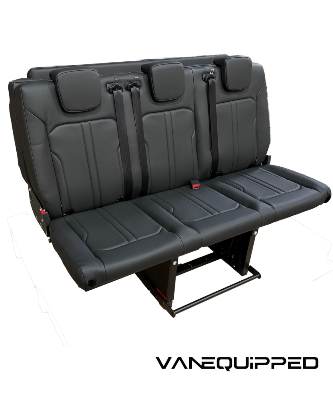 Banquette-Lit pour Sprinter/Transit/Promaster VanEquipped - 3 Places