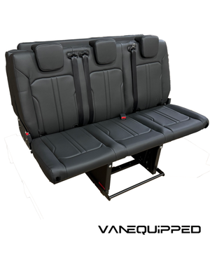 Banquette-Lit pour Sprinter/Transit/Promaster VanEquipped - 3 Places