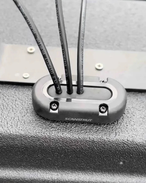 Scanstrut horizontal cable pass-through