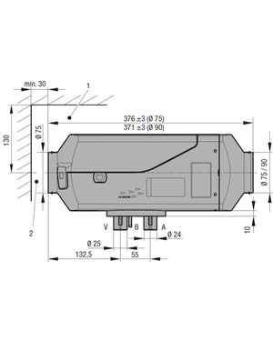 Gasoline Heater Espar Airtronic M2 B4L