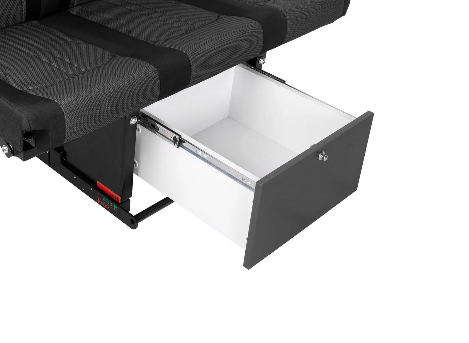 Tirroir pour Banquette-lit campervan - VanEquipped