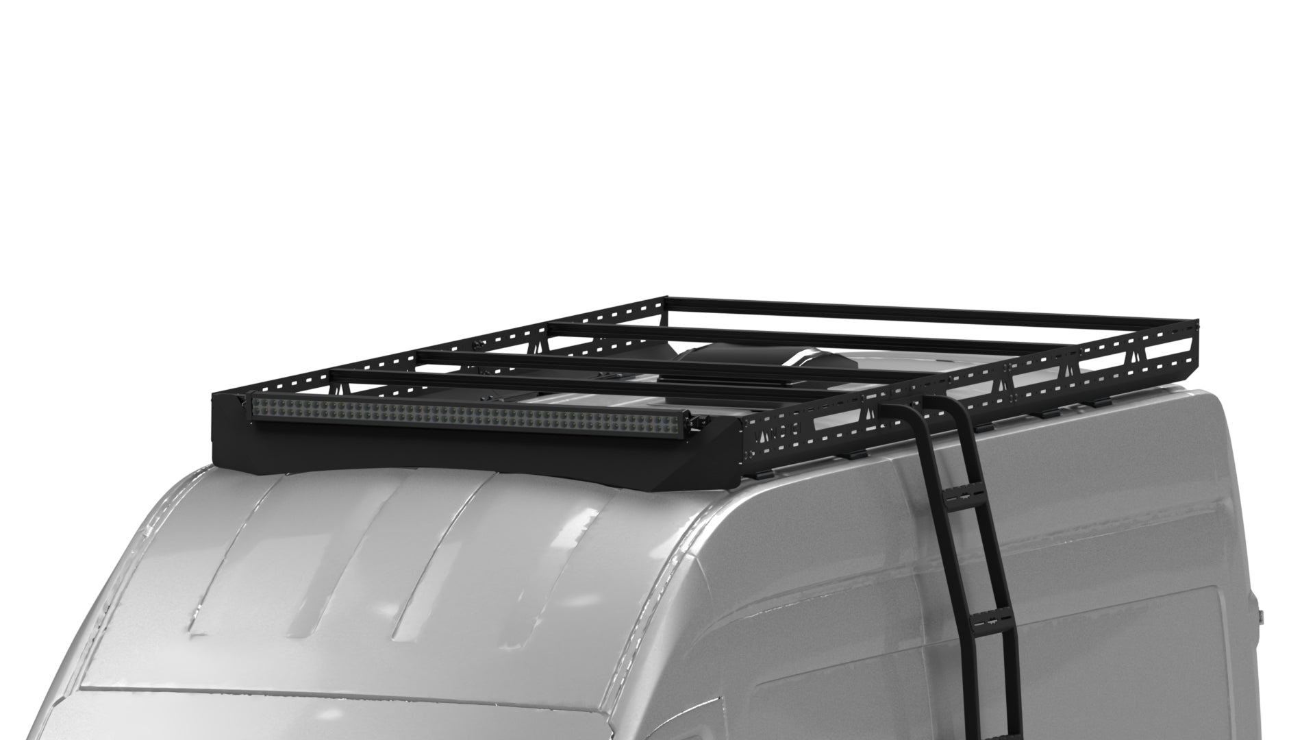 Ici Raptor Rack Rack de toit modulaire pour Transit | Édition Essentielle - Van d'ici
