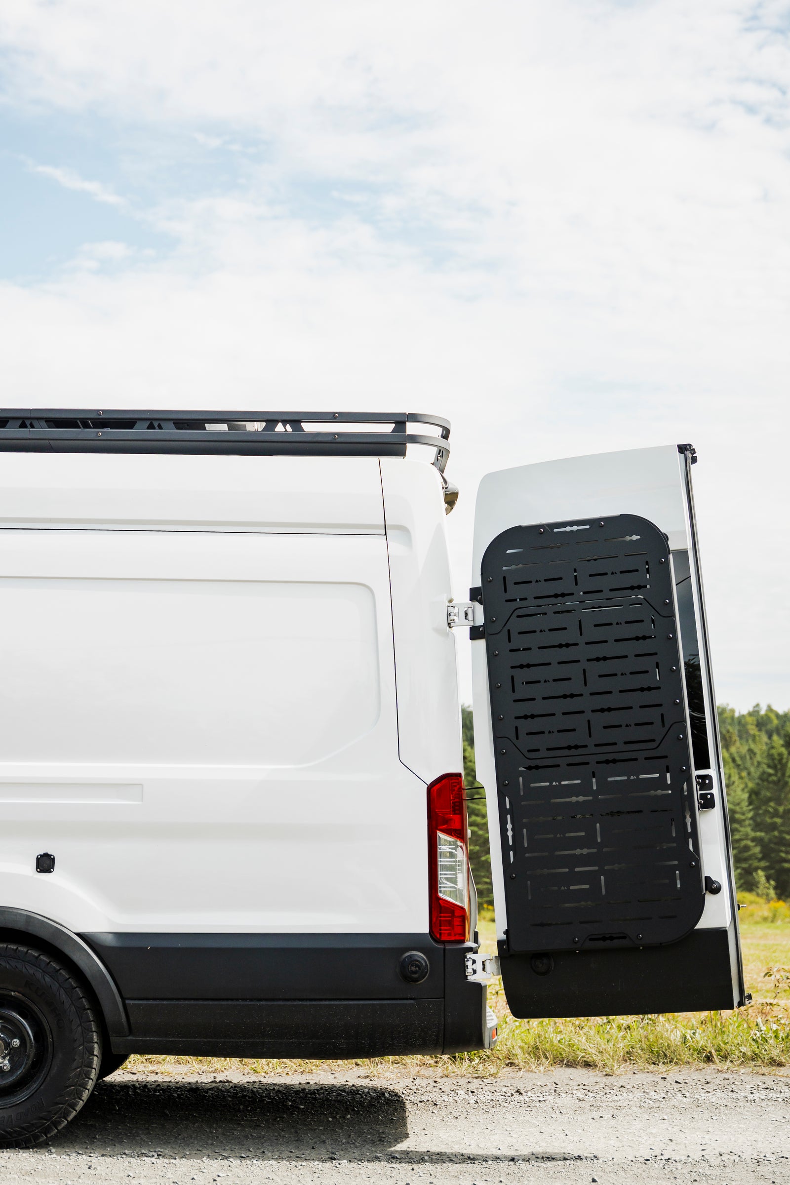Supports de porte arrière VDICI - Ford Transit 2015+