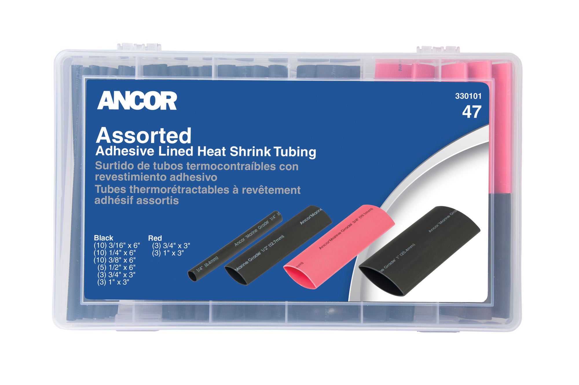 Ancor Heat Shrink Kit (With Glue)