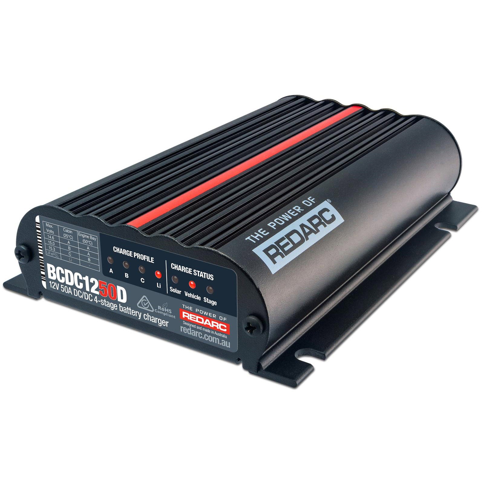 Chargeur 50A. Dual input 50A In-vehicule DC Battery Charger