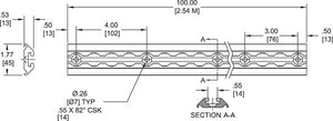 L-Track 100" - En Angle